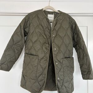 Everlane Sage Quilted Jacket NWT